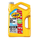[PENZ530PHM5QU] Pennzoil Platinum High Mileage Synthetic SAE 5W-30 Motor Oil - 5 Quart