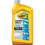 Pennzoil Platinum Euro LX Synthetic SAE 0W-30 Motor Oil - Quart