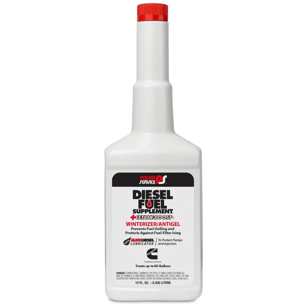[PSVC1012] Power Service Diesel Fuel Supplement +Cetane Boost - 12 oz