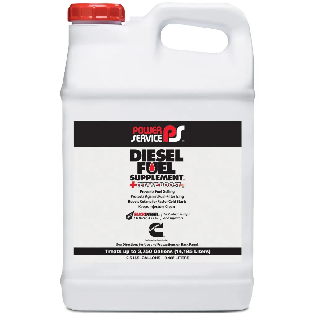 Power Service Diesel Fuel Supplement +Cetane Boost - 2.5 Gal