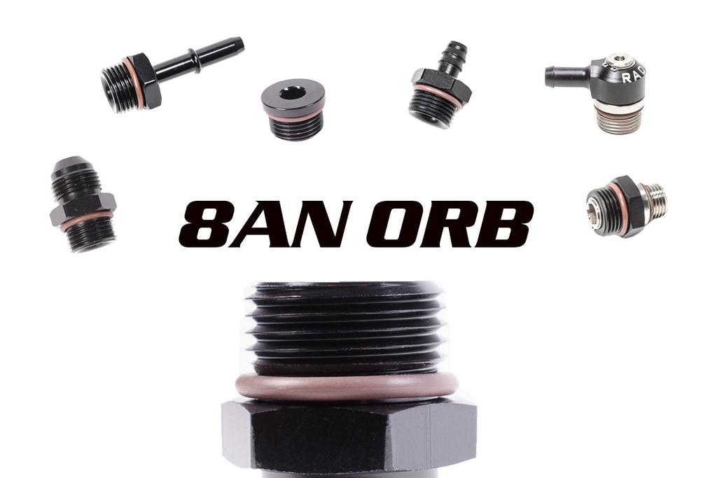 [20-1000-08375] 8AN ORB Fittings