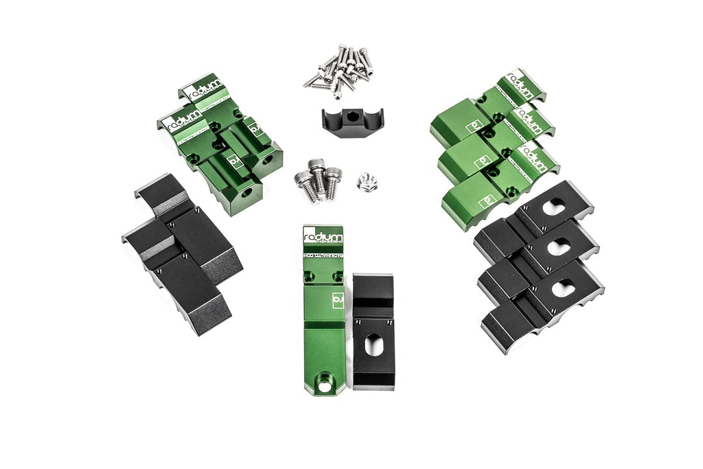 [20-1026] Fuel Brake Line Retainer Kit, Mitsubishi EVO 1-6